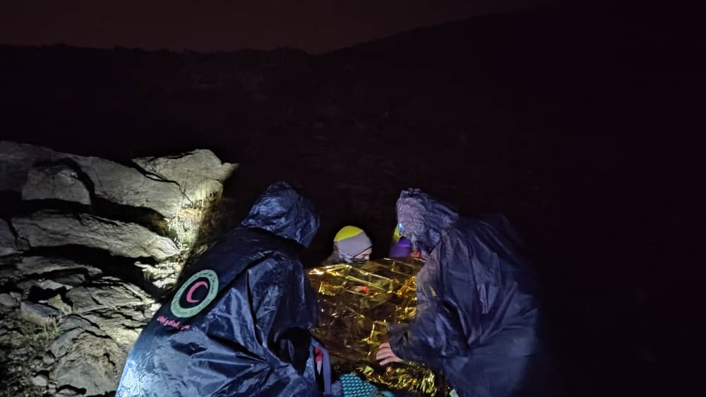 نجات ۲ کوهنورد از ارتفاعات شهرستان نقده